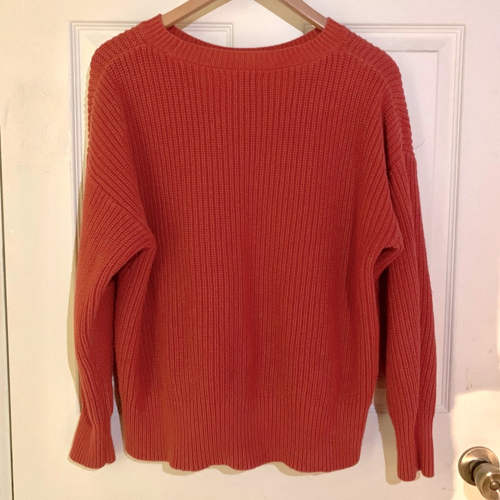 Aeropostale Women’s Knit Sweater (Burnt Sienna)